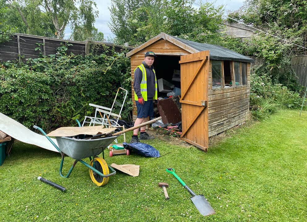 shed disposal in goostrey