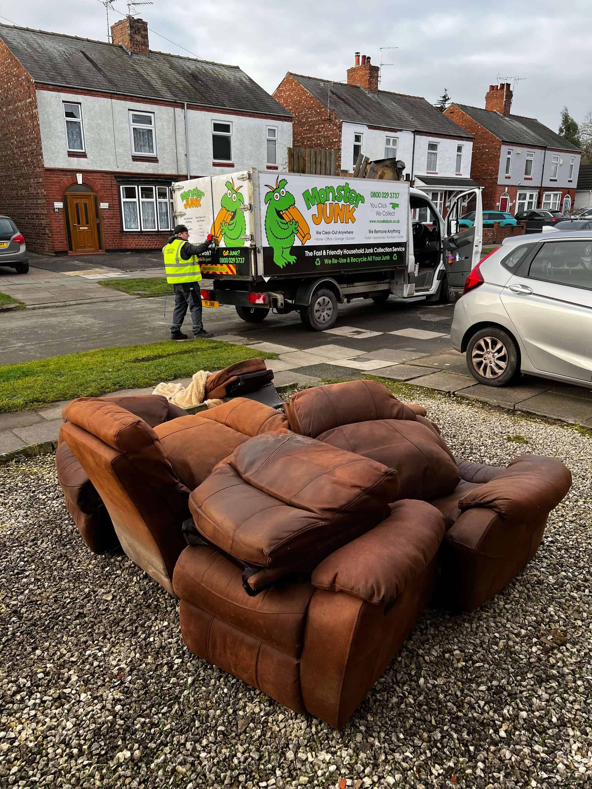 sofa disposal in burnham green