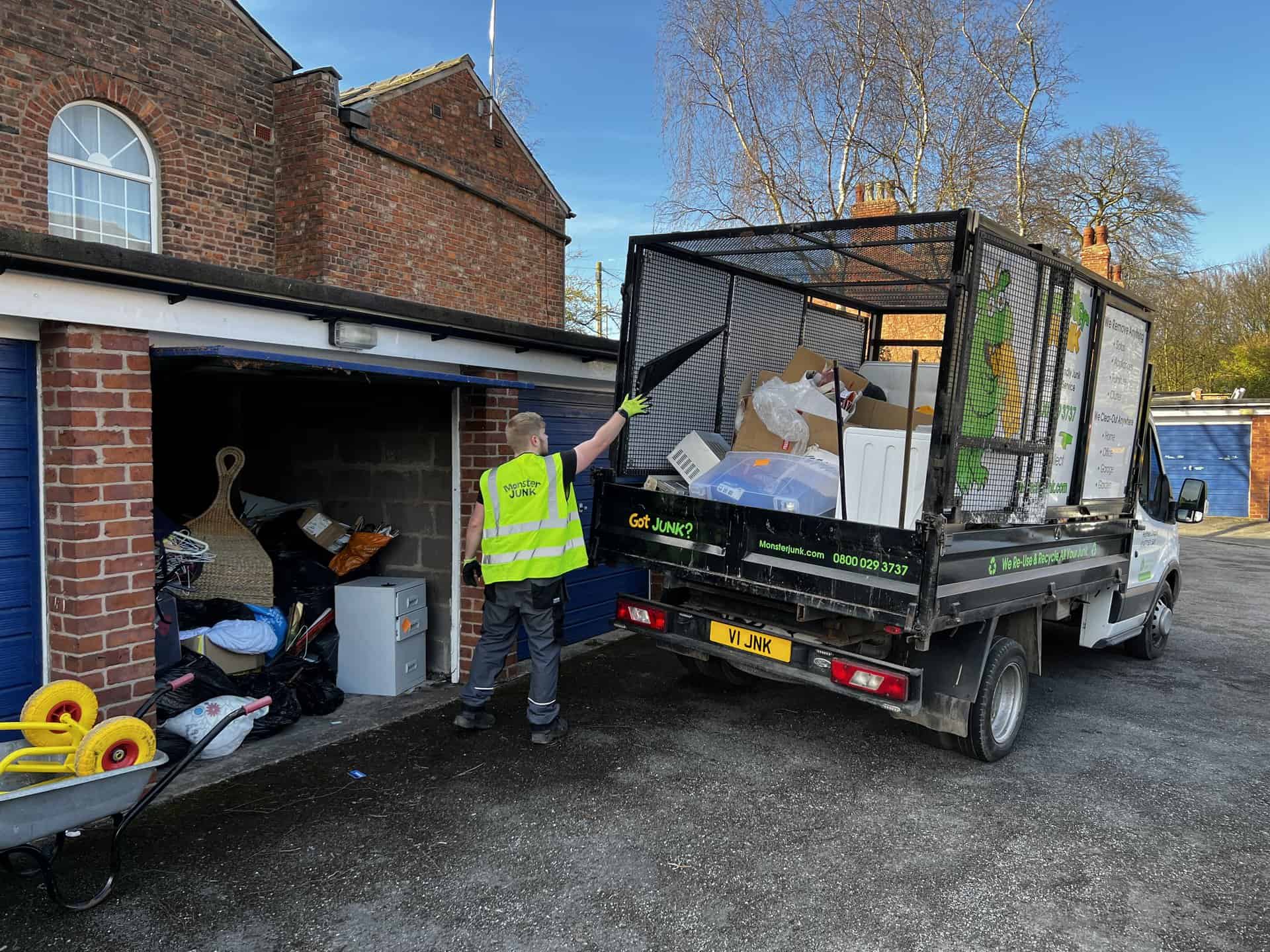 garage clearance in middlewich